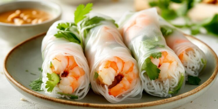 Vietnamese Fresh Spring Rolls