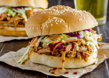Slow Cooker Texas Pulled Pork