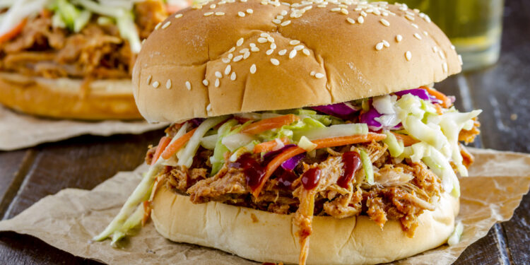 Slow Cooker Texas Pulled Pork
