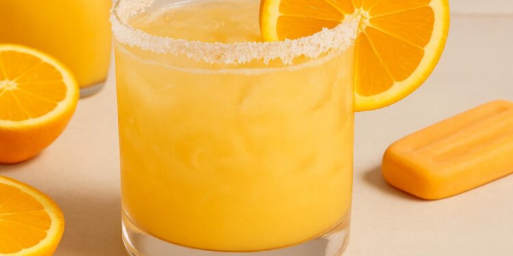 Orange Creamsicle Margarita
