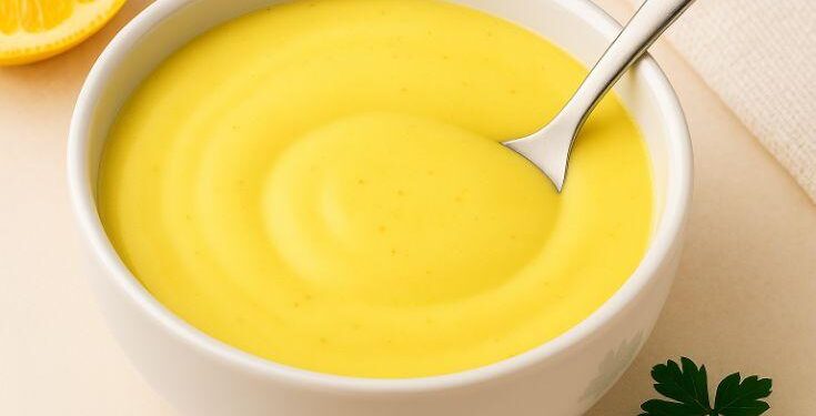 Quick and Easy Hollandaise Sauce in the Microwave