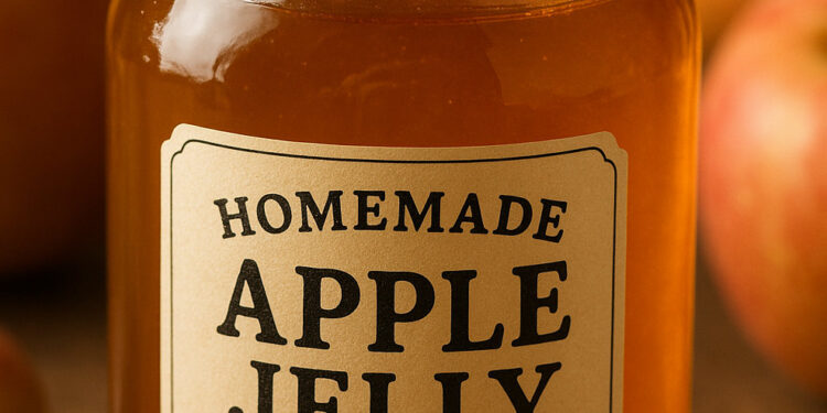 Homemade Apple Jelly