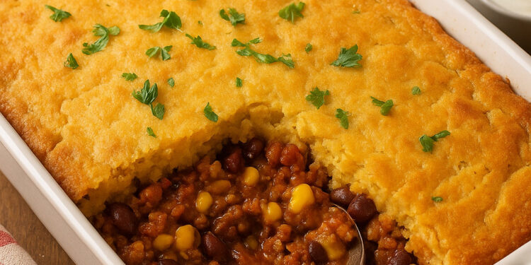 Easy Tamale Casserole