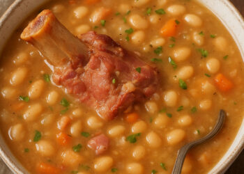Ham Bone and Bean Soup