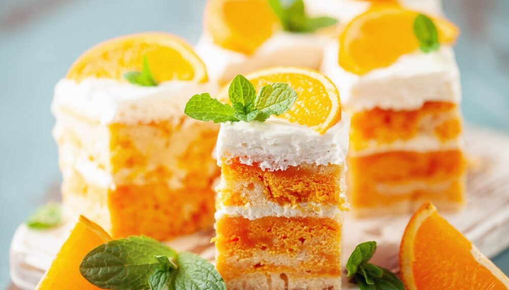 Orange Creamsicle Bars