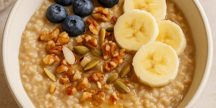 Brown Rice Breakfast Porridge