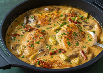 Artichoke and Sun-Dried Tomato Chicken