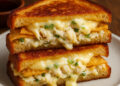 Wonton Crab Grilled Cheese