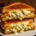 Wonton Crab Grilled Cheese