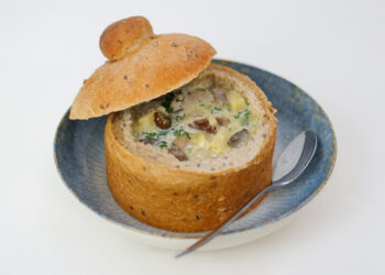 Mushroom Cheddar Soup