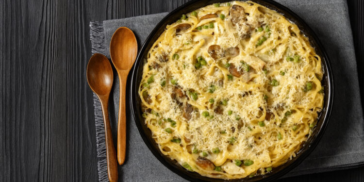 Chicken Primavera Pasta Bake