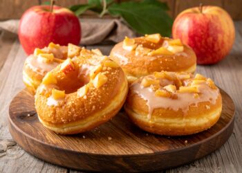 Apple Cider Hawaiian Roll Donuts