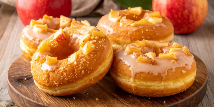 Apple Cider Hawaiian Roll Donuts