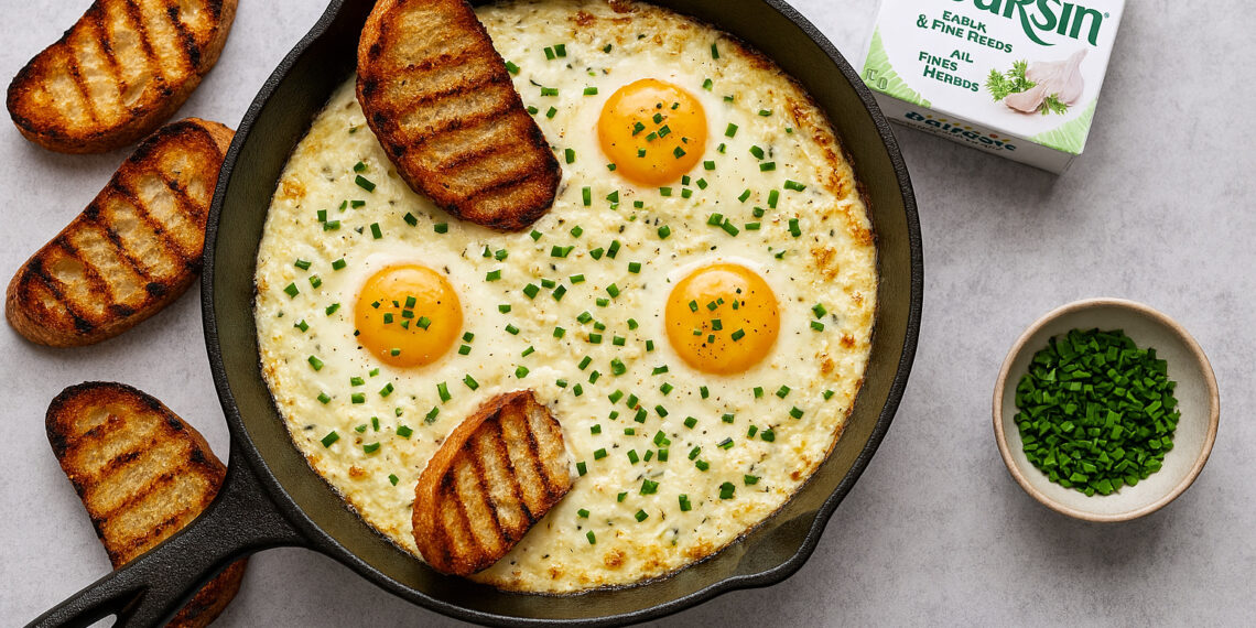 Boursin Baked Eggs