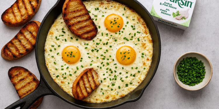 Boursin Baked Eggs