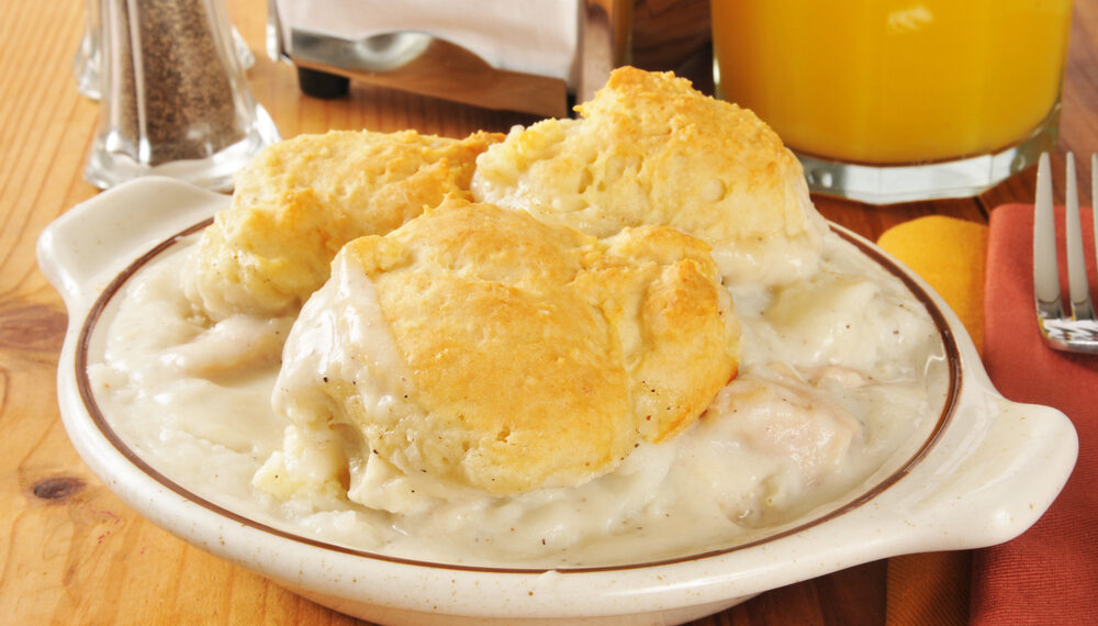 Biscuits and Gravy Casserole