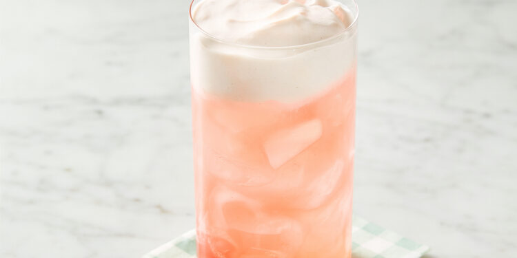 Cranberry Cream Whipped Ginger Ale