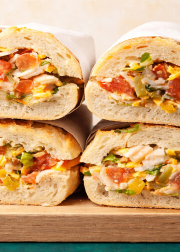 Stuffed Sub Salad Sandwich