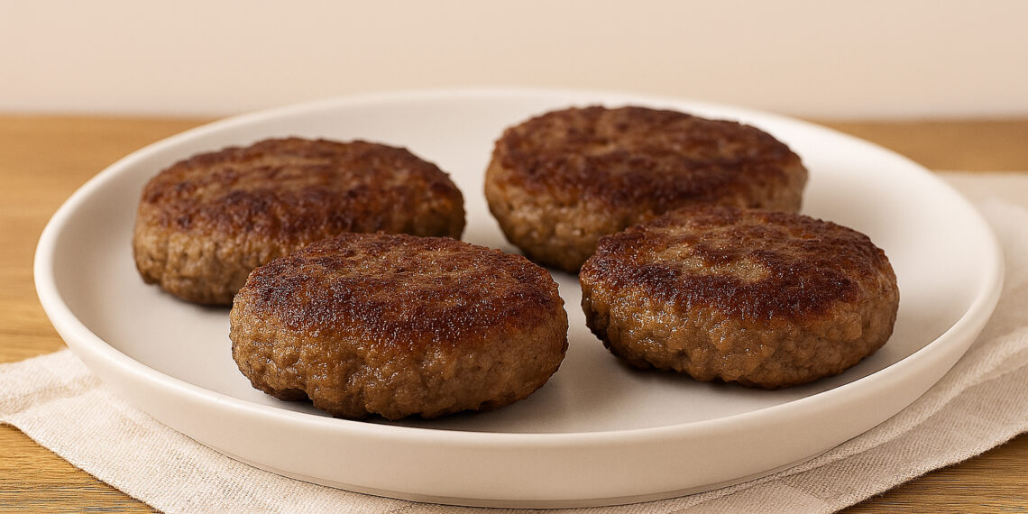Homemade Beef Breakfast Sausage Patties
