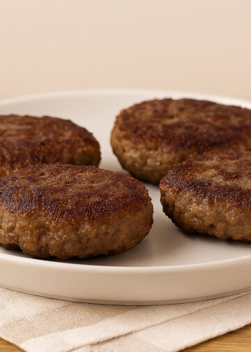 Homemade Beef Breakfast Sausage Patties
