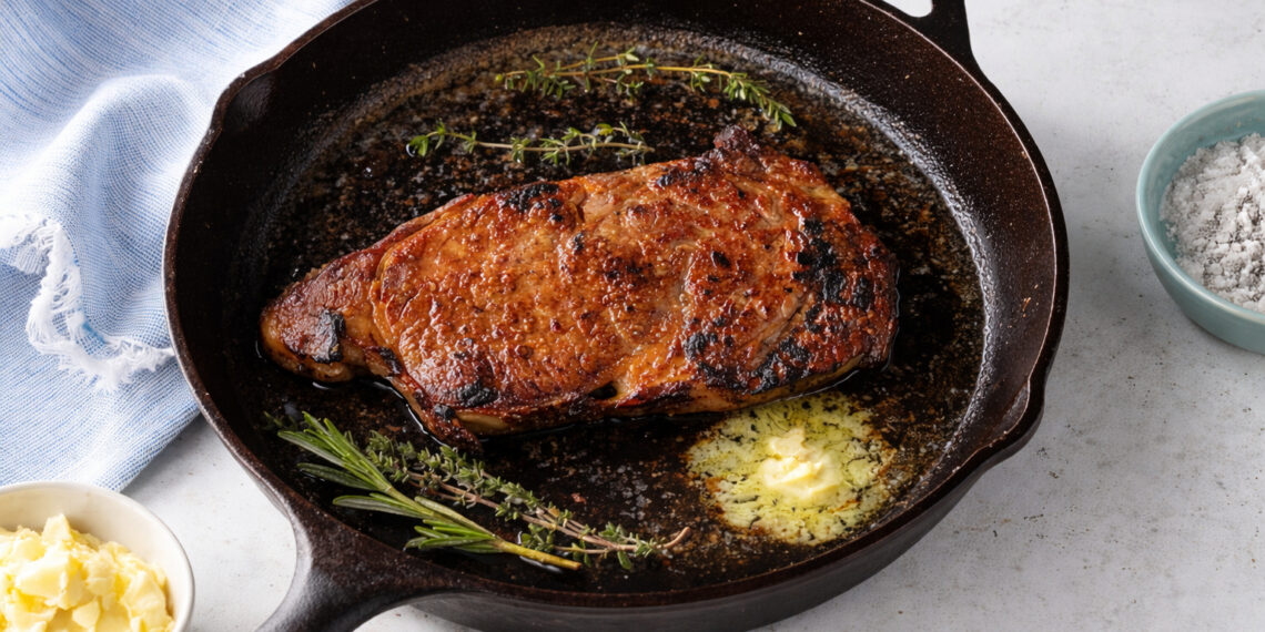 Cast-Iron Steak