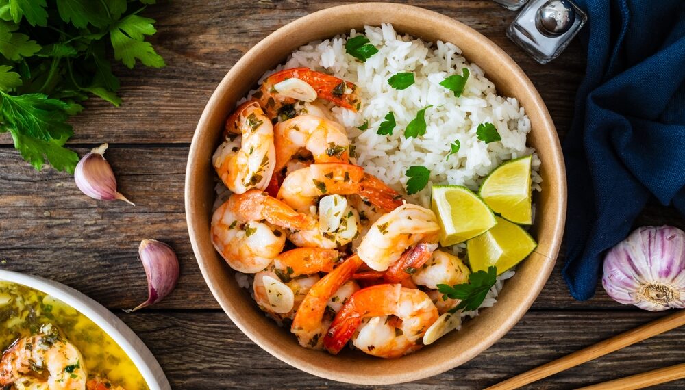 Shrimp Rice Bowl