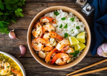 Shrimp Rice Bowl