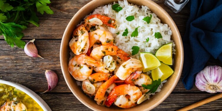 Shrimp Rice Bowl