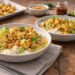 Roasted Cauliflower and Chickpea Coconut Curry with Lime Rice