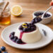 Honey Lavender Panna Cotta with Blueberry Lemon Compote