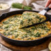 Herbed Ricotta and Spinach Baked Breakfast Frittata