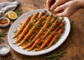 Honey-Thyme Roasted Carrots with Crispy Shallots and Lemon