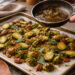 Sage Brown Butter Roasted Brussels Sprouts with Pecans