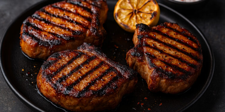 Smoky Grilled Pork Chops