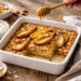 Honey Almond Baked Oatmeal with Roasted Pears