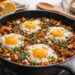 Sweet Potato and Sage Breakfast Hash with Fried Eggs