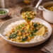 Creamy Coconut Turmeric Chickpea and Spinach Stew