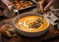 Creamy Roasted Butternut Squash and Apple Soup