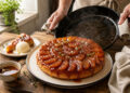 Salted Caramel Apple Tarte Tatin with Thyme