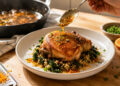 Spiced Orange-Glazed Chicken with Quinoa and Kale