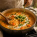 Creamy Coconut Carrot and Red Lentil Dahl with Cilantro