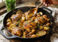 Pan-Seared Rosemary Chicken with Honeyed Baby Potatoes