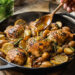 Pan-Seared Rosemary Chicken with Honeyed Baby Potatoes