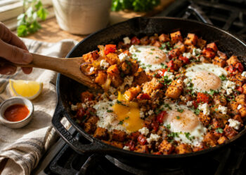 Savory Sweet Potato and Herb Breakfast Hash