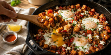Savory Sweet Potato and Herb Breakfast Hash
