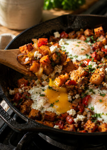 Savory Sweet Potato and Herb Breakfast Hash