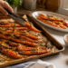 Oven-Browned Harissa Honey Carrots with Toasted Sesame