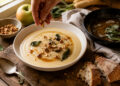 Velvety Parsnip Apple Soup with Brown Butter Sage