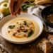 Velvety Parsnip Apple Soup with Brown Butter Sage