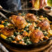 Pan-Roasted Chicken with Spinach, Feta, and Potatoes